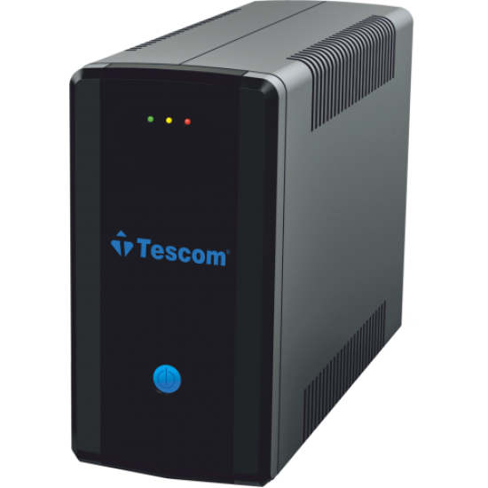 TESCOM Leo+ 850VA Line Int. UPS (1x9A Akü)