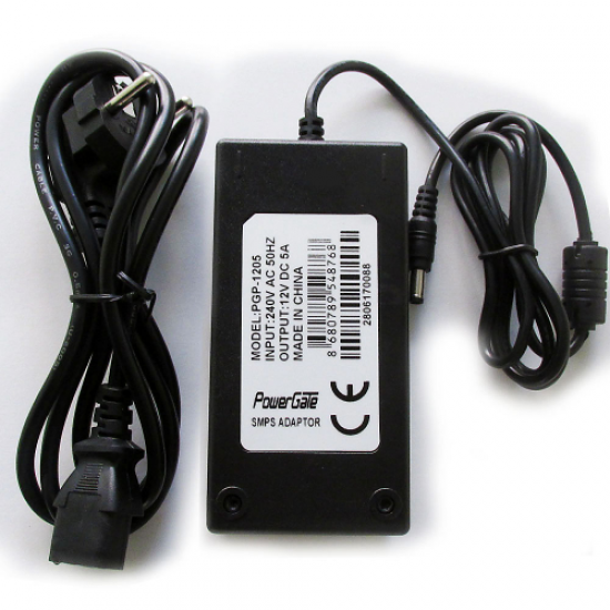 PowerGate PGP-1205 12V 5A DC ADAPTÖR