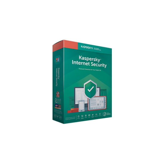 Kaspersky INTERNET SECURITY 2 Kullanıcı , 1 YIL, Kutulu Ürün