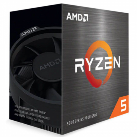 AMD RYZEN 5 5600X 6 Core, 3,70-4.60GHz,  35Mb Cache, 65W, Wraith Stealth FAN, AM4 Soket, BOX (Kutulu) (Grafik Kart YOK, Fan VAR)