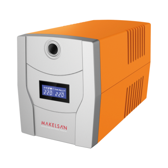 MAKELSAN LION 1500VA Line Int. UPS (2x9A Akü)