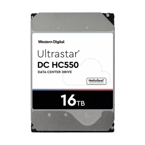 WD ULTRASTAR, WUH721816ALE6L4, 3.5, 16TB, 512Mb, 7200 Rpm, 7/24 Enterprise, DATA CENTER-GÜVENLİK-NAS-SERVER, HDD (DC HC550) (0F38462)