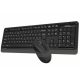 A4 TECH FG1010, Gri, FSTYLER, Türkçe Q, Kablosuz, Klavye Mouse Set