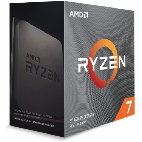 AMD RYZEN 7 5700X 8 Core, 3,40-4.60GHz,  36Mb Cache, 65W, AM4 Soket, BOX (Kutulu) (Grafik Kart YOK, Fan YOK)