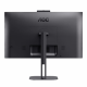 AOC Q27V5CW/BK 27 1ms, 75hz, 2K Quad HD, WebCam, HDMI, DP, Type-C, USB, 2X5W Hoparlör, Pivot, IPS Panel Monitör