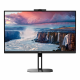 AOC Q27V5CW/BK 27 1ms, 75hz, 2K Quad HD, WebCam, HDMI, DP, Type-C, USB, 2X5W Hoparlör, Pivot, IPS Panel Monitör