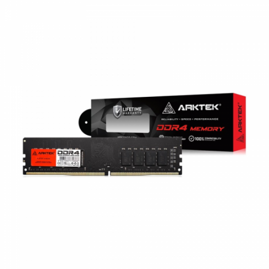 ARKTEK AKD4S16P2666, 16GB, DDR4, 2666Mhz, 1,2V, CL19, Desktop, RAM