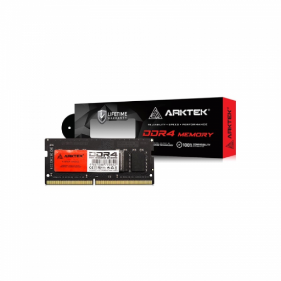 ARKTEK AKD4S8N2666, 8GB, DDR4, 2666Mhz, 1,2V, CL19, Notebook, SODIMM RAM