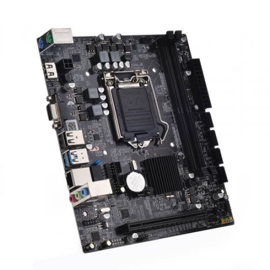 ARKTEK ALPHA FORCE, AK-H110M EG,  Intel H110 Chip, 2xDDR4, D-SUB, HDMI, 7.Nesil, LGA1151 Soket, Anakart