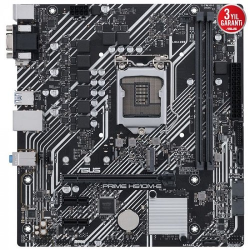 ASUS PRIME H510M-E, 2xDDR4, M.2, D-SUB, HDMI, DP, 10-11.Nesil, LGA1200 Soket, Anakart