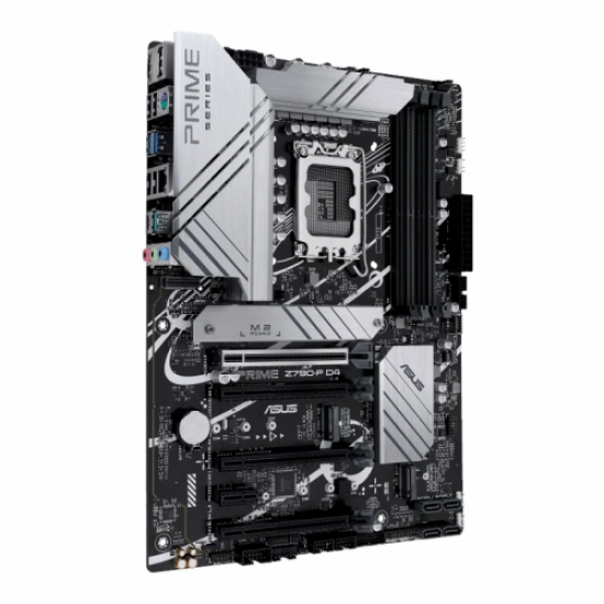 ASUS PRIME Z790-P D4, 4xDDR4, 3x M.2, HDMI, DP, Type-C, 12-13.Nesil, LGA1700 Soket, ARGB Gaming Anakart