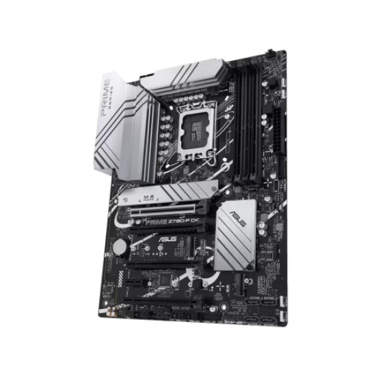 ASUS PRIME Z790-P D4, 4xDDR4, 3x M.2, HDMI, DP, Type-C, 12-13.Nesil, LGA1700 Soket, ARGB Gaming Anakart