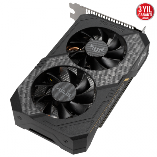 ASUS TUF-GTX1650-O4GD6-P-GAMING, 4Gb, GDDR6, 128Bit, DVI, 1xHDMI, 1xDP GAMING Ekran Kartı