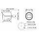 DAHUA IPC-HFW1230S-S-0360B-S4  2Mpix, 3,6mm Lens,  SD Kart, Starlight, H265+, 30Mt Gece Görüşü, IP67, PoE Bullet IP Kamera