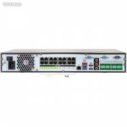 DAHUA  NVR5416-16P-4KS2E 12Mpix, H265+, 16Kanal Video, 16 Poe, 4 HDD, 1080P Kayıt, 320Mbps Bant Genişliği, NVR