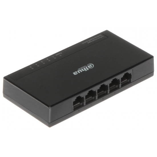 DAHUA PFS3005-5GT-L, 5 Port, Gigabit, Yönetilemez, Masaüstü Switch