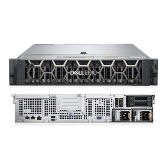 DELL PER750XS_CIK, R750XS, Intel Xeon Silver 4310, 32Gb (2x16Gb) RDIMM Ram, 2x600Gb HDD, 1x800W Power, Free Dos, 2U Kasa RACK, SERVER