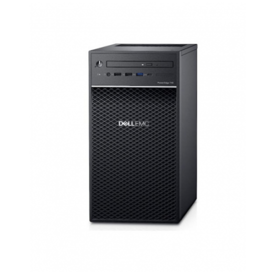 DELL PET40TR1W2, T40, Intel Xeon E-2224G, 16Gb (2x8Gb) ECC UDIMM Ram, 500Gb SSD, 1Tb HDD, 1x300W Power, Windows Server 2022 Essentials, TOWER, SERVER