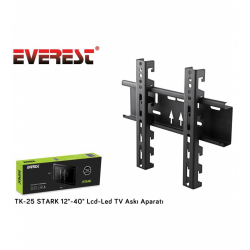 EVEREST TK-25  22"- 40" TV Duvar Askı Aparatı