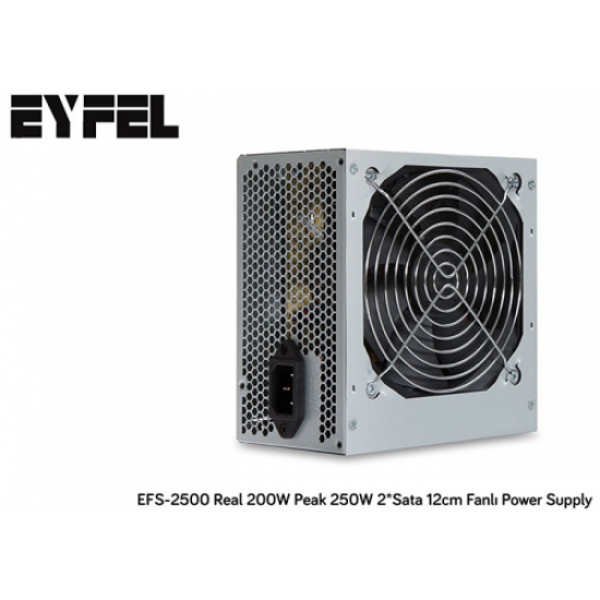 EYFEL EFS-2500 Peak 250W 12cm Fan PSU