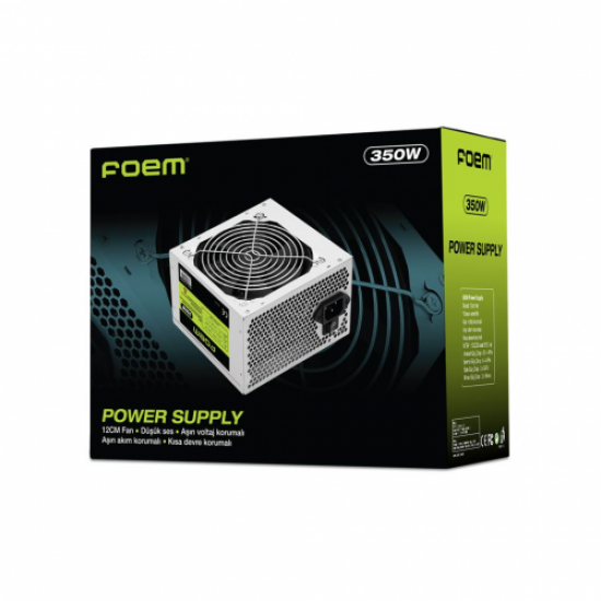 FOEM FPS-G35F12 350W, 12cm Fan, Sata, PSU