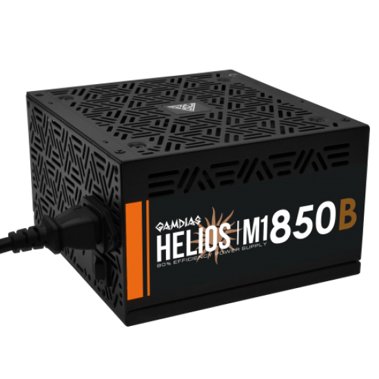 GAMDIAS HELIOS M1-850B, 850W, 80+ Bronze, Aktif PFC, GAMING PSU (BOX)