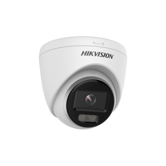 HIKVISION DS-2CD1327G0-L 2Mpix, 2,8mm Lens, H265+, 30Mt Gece Görüşü,Color Vu Lite, Full Time Color, Dome IP Kamera