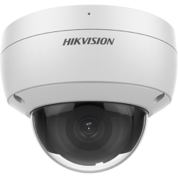 HIKVISION DS-2CD2163G2-IU 6Mpix, 2,8mm Lens, H265+ 30Mt Gece Görüşü, SD Kart, Dahili Mikrofon, IK10, PoE, Dome IP Kamera