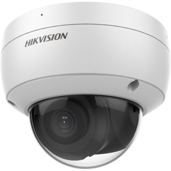 HIKVISION DS-2CD2163G2-IU 6Mpix, 2,8mm Lens, H265+ 30Mt Gece Görüşü, SD Kart, Dahili Mikrofon, IK10, PoE, Dome IP Kamera