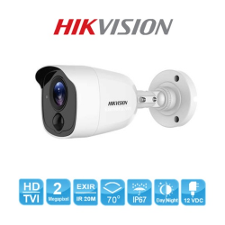 HIKVISION DS-2CE11D0T-PIRL 2Mpix 20Mt Gece Görüşü, 3,6mm Lens, Ultra Low-Light, PIR, Dış Mekan Kamera