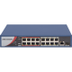 HIKVISION DS-3E0318P-E/M, 16 Port, MegaBit, 16 Port PoE, 130W, +1 Port GigaBit Uplink, +1 Port GigaBit SFP, Yönetilemez, Rack Mount Switch