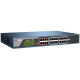 HIKVISION DS-3E0326P-E/M(B), 24 Port, MegaBit, 24 Port PoE, 250W, +1 Port GigaBit Uplink, +1 Port GigaBit SFP, Yönetilemez, Rack Mount Switch