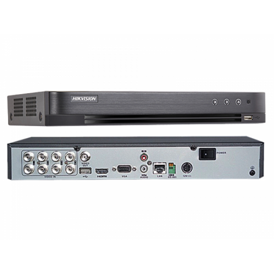 HIKVISION DS-7208HQHI-K1 4Mpix H265+ 8Kanal Video, 1 HDD, 4Mpix Lite, 5in1 DVR