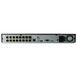 HIKVISION DS-7616NI-Q2/16P 8Mpix, H265+, 16 Kanal Video, 16PoE, 2 HDD, UHD 4K 2160P Kayıt, 160Mbps Bant Genişliği, NVR