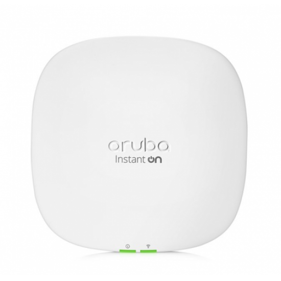 HP ARUBA R9B28A AP25, 4800Mbps Dual 4x4 MIMO, Wi-Fi 6, Wireles Access Point