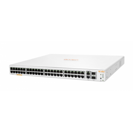 HP Aruba Instant On JL808A 1960-48G, 48Port, GigaBit, 2XGT, 2 Port GigaBit SFP, Yönetliebilir, Rack Mount Switch