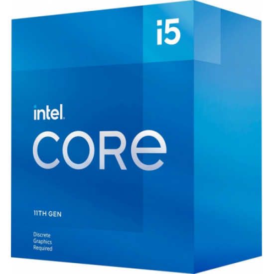 INTEL i5-11400F 6 Core, 2.6Ghz, 12Mb, 65W, LGA1200, 11.Nesil, BOX, (Grafik Kart YOK, Fan VAR)