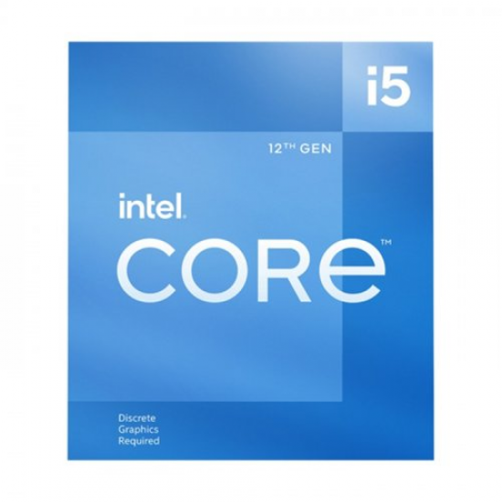 INTEL i5-12400F 6 Core, 2.5Ghz, 18Mb, 65W, LGA1700, 12.Nesil, BOX, (Grafik Kart YOK, Fan VAR)