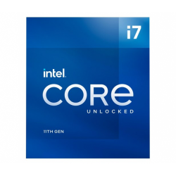 INTEL i7-11700K 8 Core, 3.60Ghz, 16Mb, 125W, LGA1200, 11.Nesil, BOX, (Grafik Kart VAR, Fan YOK)