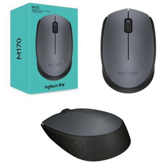 LOGITECH 910-004424, M171, USB Nano 2,4G Kablosuz, 1000dpi, Optik, 3 Tuşlu, 12ay Pil Ömrü, Siyah Mouse