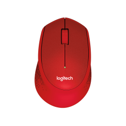 LOGITECH 910-004911, M330, USB Nano 2,4G Kablosuz, 1000dpi, Optik, 3 Tuşlu, 24ay Pil Ömrü, Kırmızı Sessiz Mouse