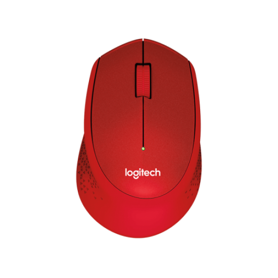 LOGITECH 910-004911, M330, USB Nano 2,4G Kablosuz, 1000dpi, Optik, 3 Tuşlu, 24ay Pil Ömrü, Kırmızı Sessiz Mouse