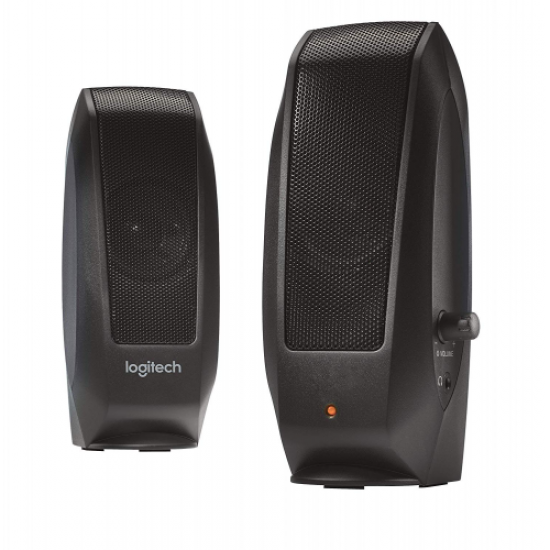 LOGITECH 980-000010, S120, 2.2W, 1+1, Stereo, Speaker (Siyah)