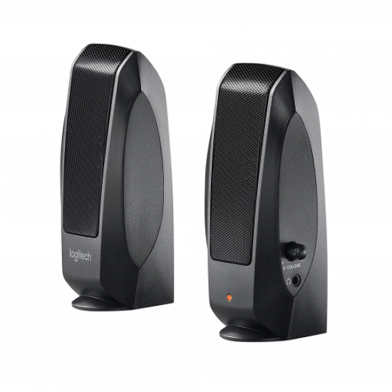 LOGITECH 980-000010, S120, 2.2W, 1+1, Stereo, Speaker (Siyah)