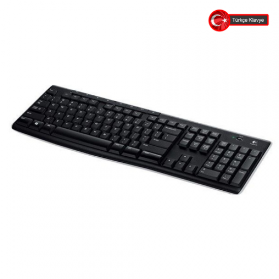 LOGITECH K270, 920-003761, Kablosuz, Türkçe Q, Multimedya Klavye