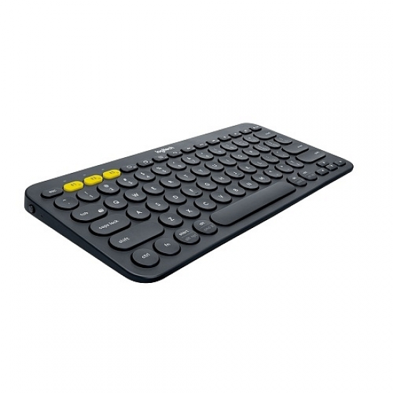 LOGITECH K380, 920-007586, Grey, Bluetooth, Türkçe Q, Multimedya, Mini Klavye