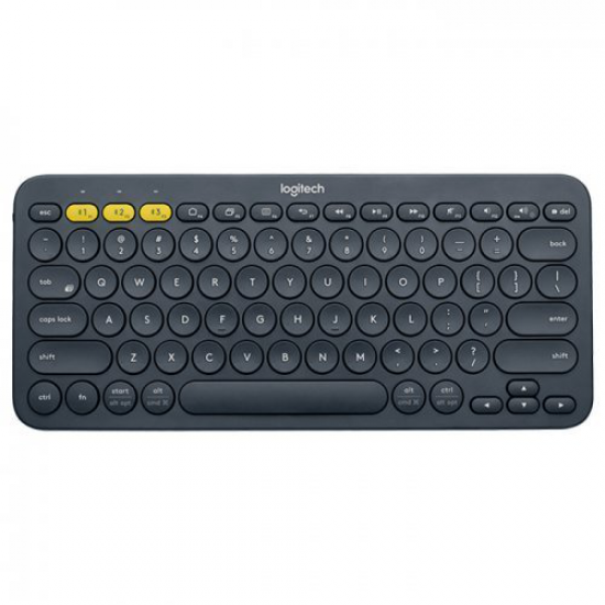 LOGITECH K380, 920-007586, Grey, Bluetooth, Türkçe Q, Multimedya, Mini Klavye