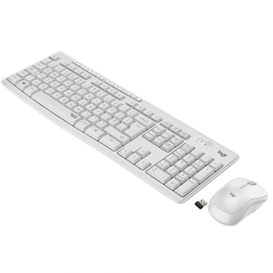 LOGITECH MK295, 920-010089, Kablosuz, Türkçe Q, Beyaz, Klavye Mouse Set