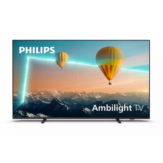 PHILIPS 50PUS8007/62 50 126cm, 4K Ultra HD  Android, Dahili Uydu Alıcı, Ambilight, Smart, Wifi, Led Televizyon