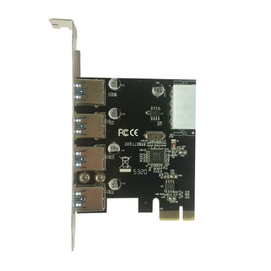 POWERGATE PG-4PUSB PCI Express TO USB 3.0  x4 Port Kart